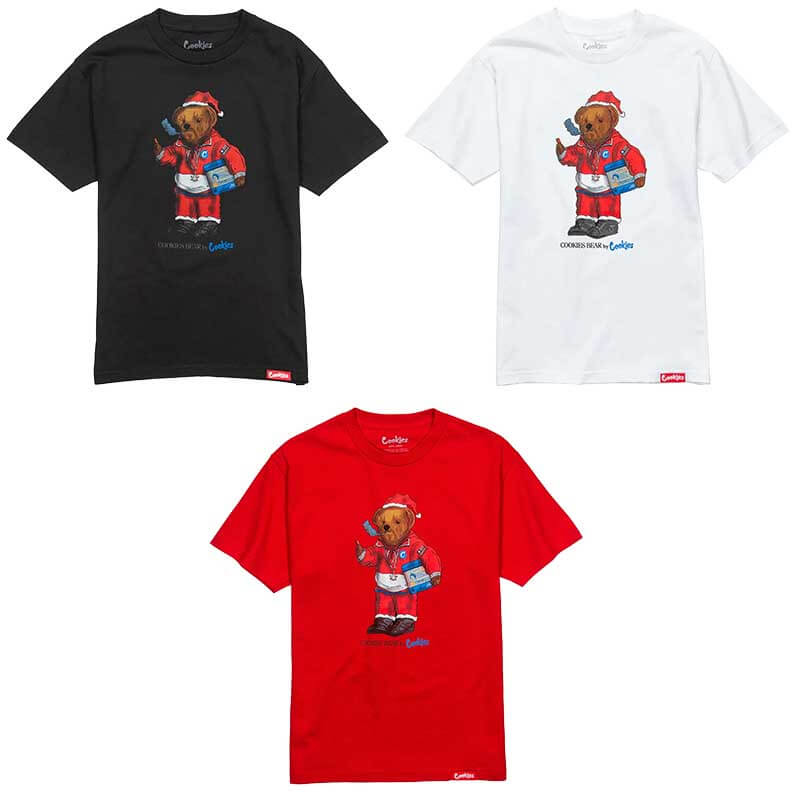 Cookies Teddy Bear Logo Tees (T6523) | Black product image